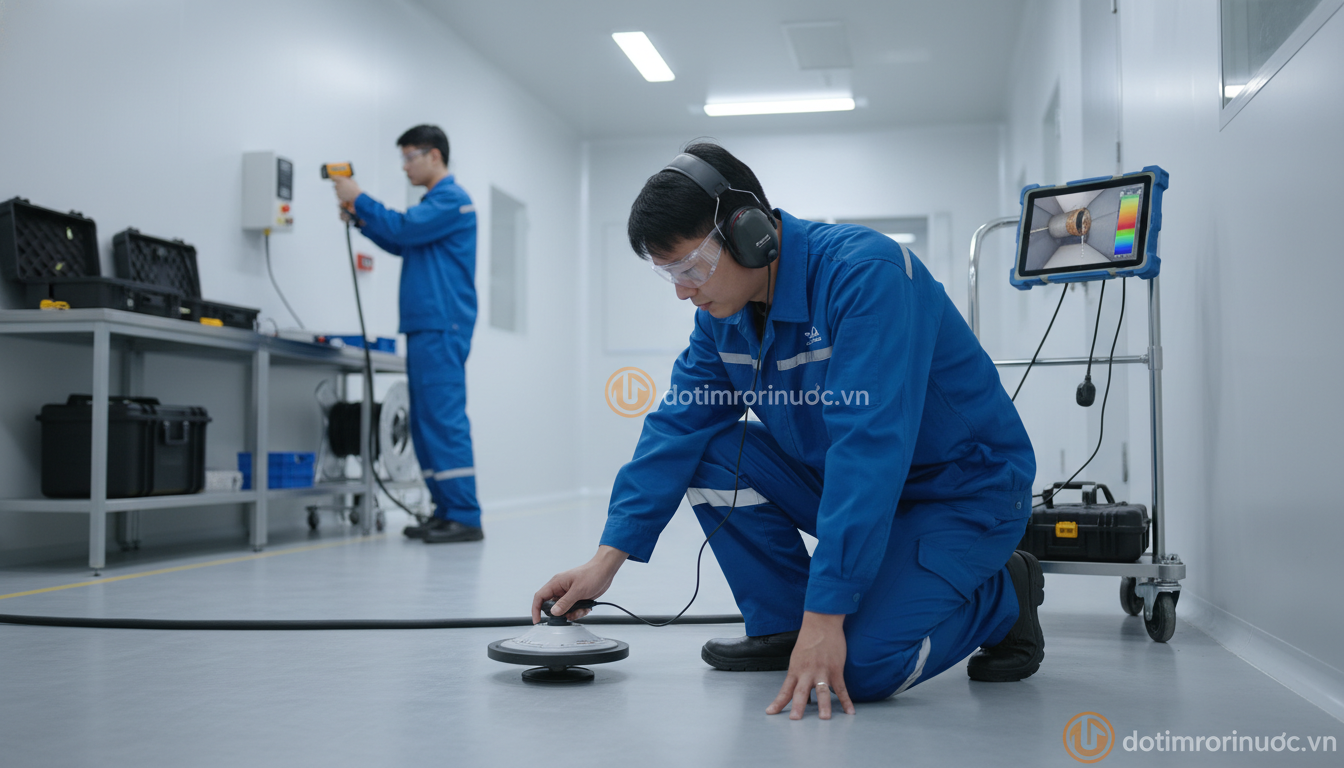 Các phương pháp Dò tìm rò rỉ nước hiện đại và hiệu quả nhất của chúng tôi